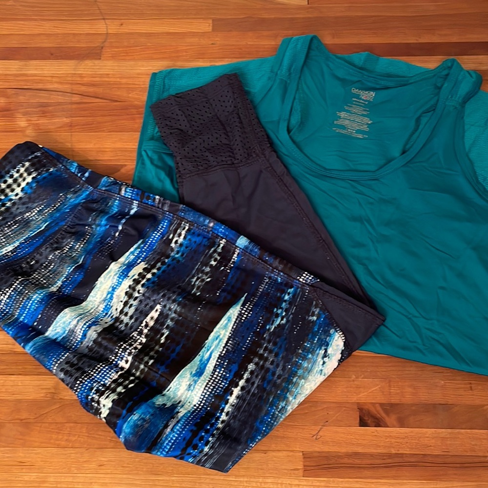Leggings with matching Top Gym Set Size S
